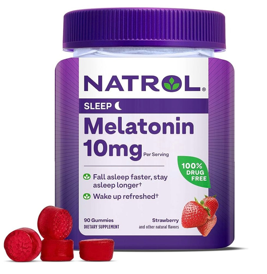 NATROL MELATONINA 10 MG GUMMIES